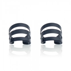 Σκουλαρίκια Ear Cuffs - Μαύρο