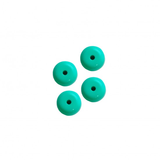Χάντρες Ακρυλικές 10x7mm (50 τεμ) - Βεραμάν