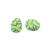 Χάντρες Ακρυλικές 25x16mm (15 τεμ) - Πράσινο Χάντρες Ακρυλικές 25x16mm (15 τεμ) - Πράσινο