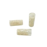 Χάντρες Ακρυλικές 24x10mm (15 τεμ) - Εκρού