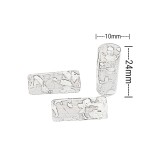 Χάντρες Ακρυλικές 24x10mm (15 τεμ) - Καφέ