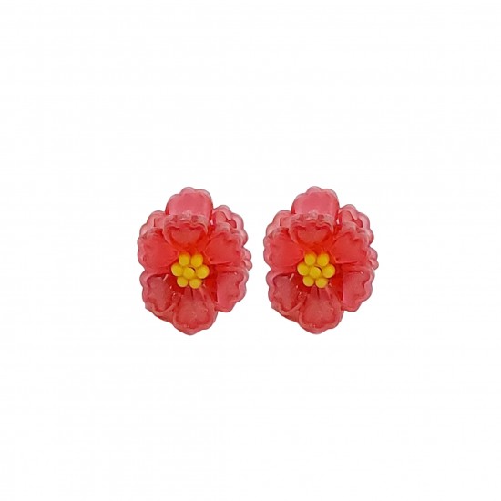 Αξεσουάρ Μαλλιών Κλάμερ Σετ 2 τεμ. - Κόκκινο