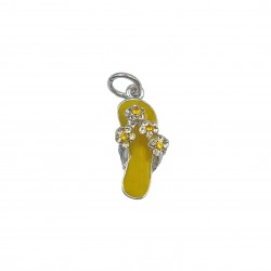 Μοτίφ Μεταλλικά 23mm (6 τεμ) - Κίτρινο