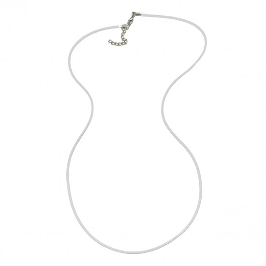 Κορδόνια Συνθετικά 70cm (12 τεμ) - Άσπρο