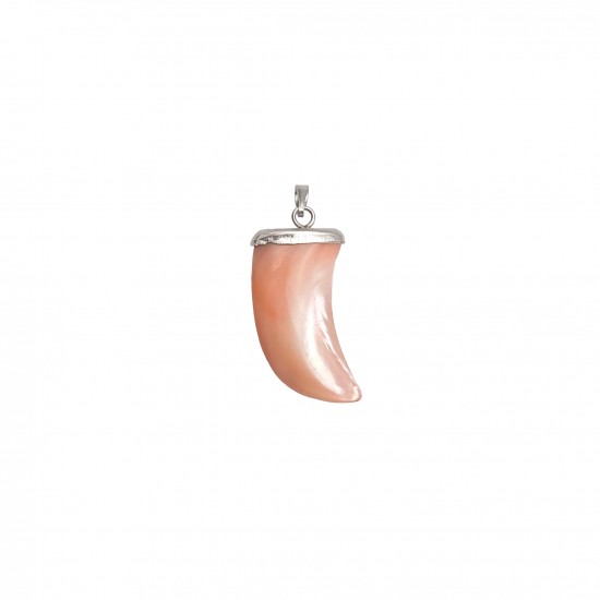 Μοτίφ Φίλντισι 30x13mm (6 τεμ) - Ροζ