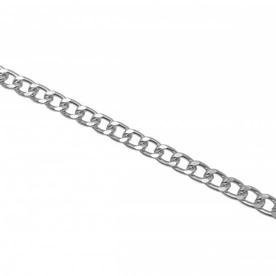 Αλυσίδες Αλουμίνιο 17x13mm (2 μέτρα) - Ασημί