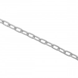 Αλυσίδες Αλουμίνιο 21x11mm (2 μέτρα) - Ασημί