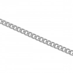 Αλυσίδες Αλουμίνιο 18x14mm (2 μέτρα) - Ασημί