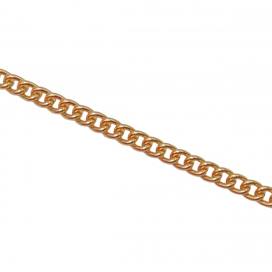 Αλυσίδες Αλουμίνιο 18x14mm (2 μέτρα) - Χρυσό