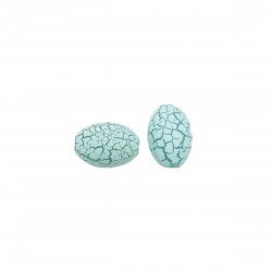 Χάντρες Ακρυλικές 20x14mm (20 τεμ) - Γαλάζιο