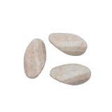 Χάντρες Ακρυλικές 32x17mm (15 τεμ) - Μπεζ