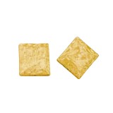 Χάντρες Ακρυλικές 26x24mm (12 τεμ) - Καφέ