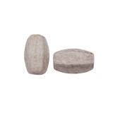 Χάντρες Ακρυλικές 27x16mm (12 τεμ) - Μπεζ