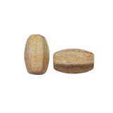 Χάντρες Ακρυλικές 27x16mm (12 τεμ) - Καφέ