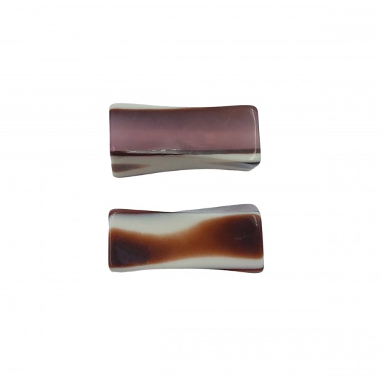 Χάντρες Ακρυλικές 30x10mm (8 τεμ) - Μωβ Χάντρες Ακρυλικές 30x10mm (8 τεμ) - Μωβ