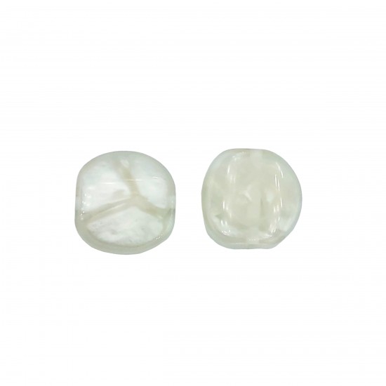 Χάντρες Ακρυλικές 21x22mm (20 τεμ) - Μπεζ Χάντρες Ακρυλικές 21x22mm (20 τεμ) - Μπεζ
