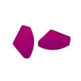 Χάντρες Ακρυλικές 37x23mm (12 τεμ) - Φούξια