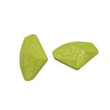 Χάντρες Ακρυλικές 37x23mm (12 τεμ) - Πράσινο