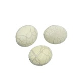 Χάντρες Ακρυλικές 24x20mm (20 τεμ) - Άσπρο