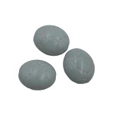 Χάντρες Ακρυλικές 24x20mm (20 τεμ) - Γκρι