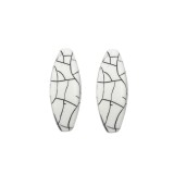 Χάντρες Ακρυλικές 51x19mm (8 τεμ) - Άσπρο Χάντρες Ακρυλικές 51x19mm (8 τεμ) - Άσπρο