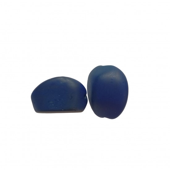Χάντρες Ακρυλικές 31x27mm (10 τεμ) - Μπλε Χάντρες Ακρυλικές 31x27mm (10 τεμ) - Μπλε