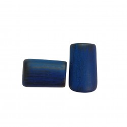 Χάντρες Ακρυλικές 33x20mm (10 τεμ) - Μπλε