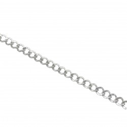 Αλυσίδες Σιδερένιες 8x7mm (3 μέτρα) - Ασημί
