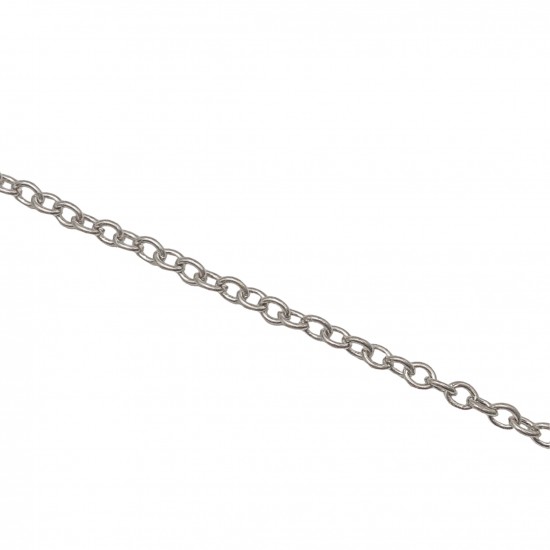 Αλυσίδες Σιδερένιες 8.5x5.5mm (3 μέτρα) - Ασημί
