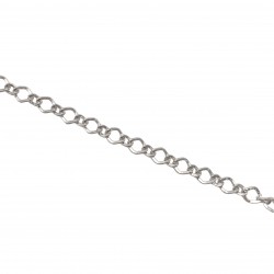 Αλυσίδες Σιδερένιες 12x9,5mm (3 μέτρα) - Ασημί