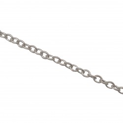 Αλυσίδες Σιδερένιες 13x10mm (2 μέτρα) - Ασημί