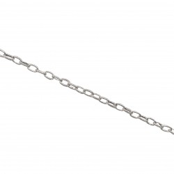 Αλυσίδες Σιδερένιες 10x6mm (3 μέτρα) - Ασημί