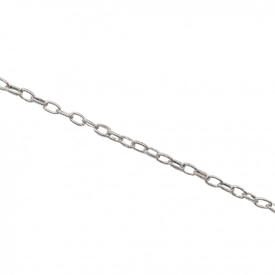 Αλυσίδες Σιδερένιες 10x6mm (3 μέτρα) - Ασημί