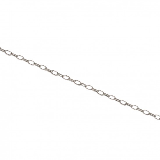 Αλυσίδες Σιδερένιες 6x5mm (3 μέτρα) - Ασημί