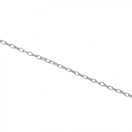 Αλυσίδες Σιδερένιες 7x4mm (3 μέτρα) - Ασημί