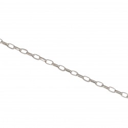 Αλυσίδες Σιδερένιες 9x5mm (3 μέτρα) - Ασημί