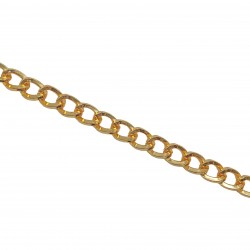 Αλυσίδες Σιδερένιες 19x13mm (2 μέτρα) - Χρυσό