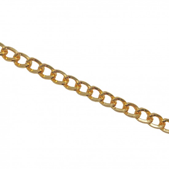Αλυσίδες Σιδερένιες 19x13mm (2 μέτρα) - Χρυσό Αλυσίδες Σιδερένιες 19x13mm (2 μέτρα) - Χρυσό