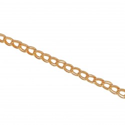 Αλυσίδες Σιδερένιες 15x10mm (2 μέτρα) - Χρυσό