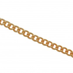 Αλυσίδες Σιδερένιες 19x15mm (1 μέτρο) - Χρυσό