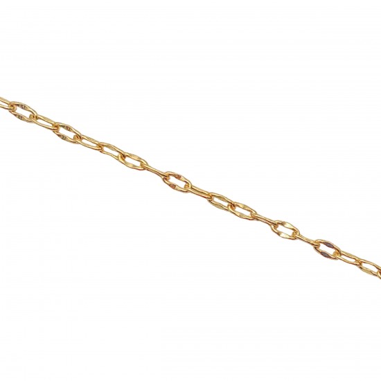 Αλυσίδες Σιδερένιες 16x8mm (3 μέτρα) - Χρυσό