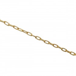 Αλυσίδες Σιδερένιες 22x10mm (2 μέτρα) - Χρυσό