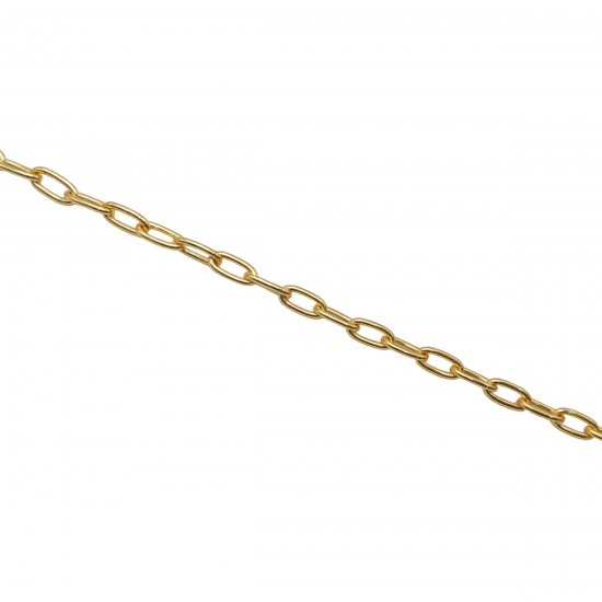 Αλυσίδες Σιδερένιες 22x10mm (2 μέτρα) - Χρυσό