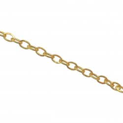 Αλυσίδες Σιδερένιες 20x14mm (2 μέτρα) - Χρυσό