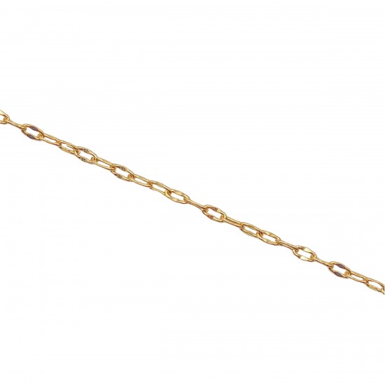 Αλυσίδες Σιδερένιες 14x8mm (3 μέτρα) - Χρυσό
