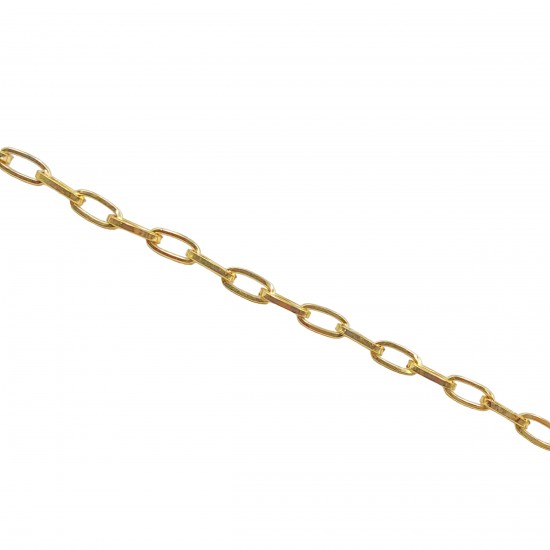 Αλυσίδες Σιδερένιες 16x7mm (3 μέτρα) - Χρυσό