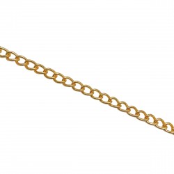 Αλυσίδες Σιδερένιες 23x6mm (2 μέτρα) - Χρυσό
