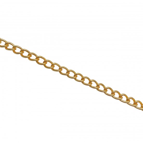 Αλυσίδες Σιδερένιες 23x6mm (2 μέτρα) - Χρυσό