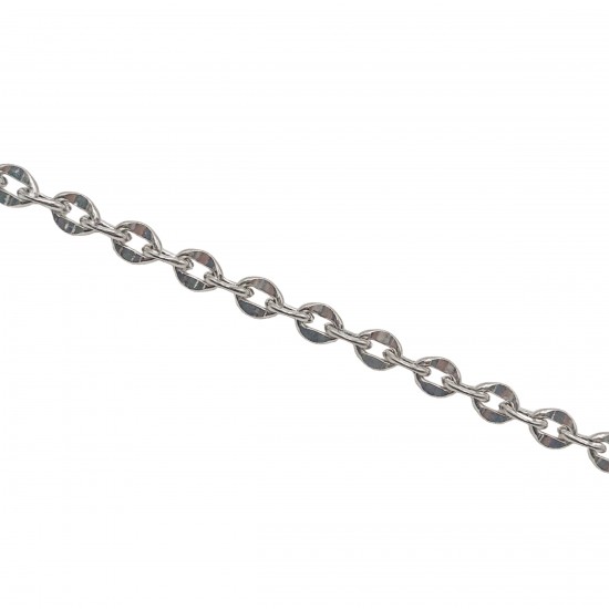 Αλυσίδες Σιδερένιες 17x13mm (2 μέτρα) - Ασημί