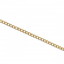 Αλυσίδες Σιδερένιες 14x10mm (2 μέτρα) - Χρυσό